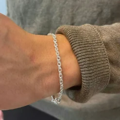 Ankarkedja Armband Silver - 2,5 mm