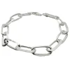 Ankarkedja Armband Spetsslipad Silver - 9,5 mm