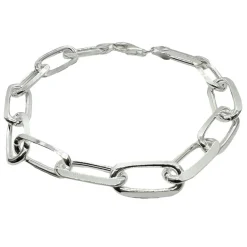 Ankarkedja Armband Spetsslipad Silver - 9,5 mm