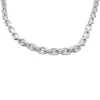 Ankarkedja Halsband Silver - 5 mm
