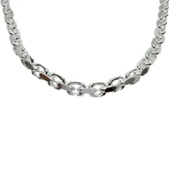 Ankarkedja Halsband Silver - 5,5 mm