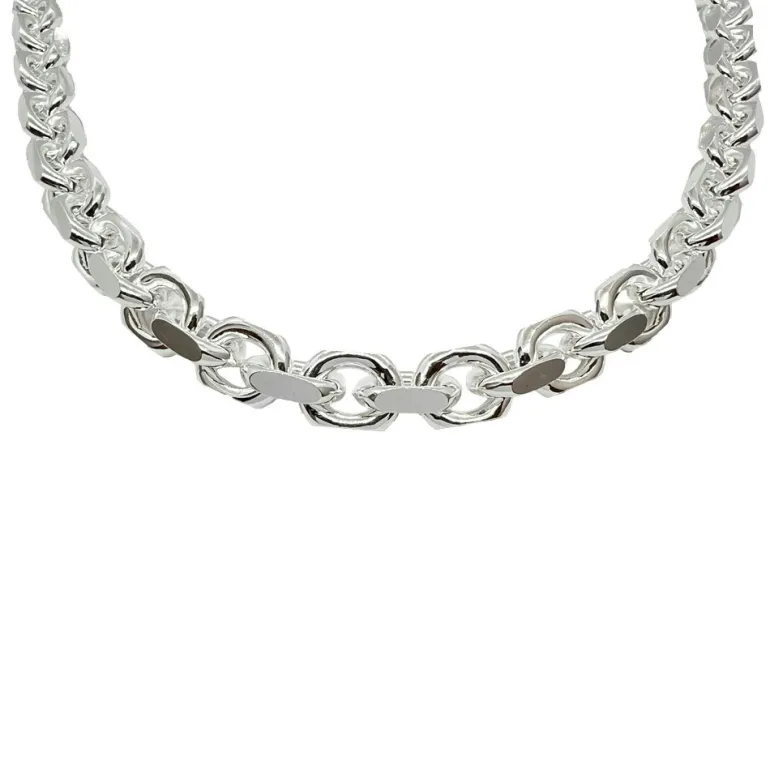Ankarkedja Halsband Silver - 7,3 mm