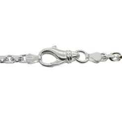 Ankarkedja Halsband Silver - 3 mm