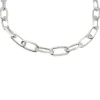 Ankarkedja Halsband Spetsslipad Silver - 9,5 mm