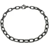 Armband Ankar Oxiderat Stål - 6 mm
