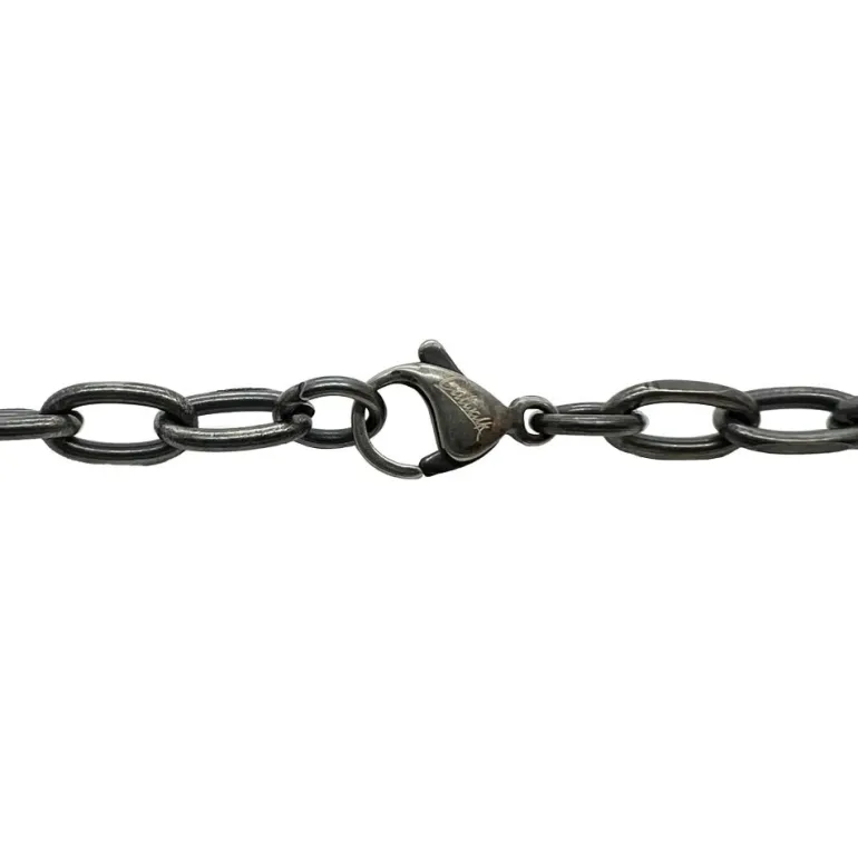 Armband Ankar Oxiderat Stål - 6 mm