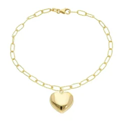 Armband Big Heart 18K Guld