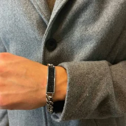 Armband Black Details Stål