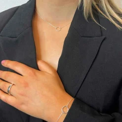 Armband Circle Silver