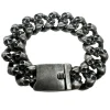 Armband Cool Skull Oxiderat Stål