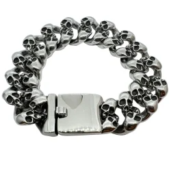 Armband Cool Skull Stål