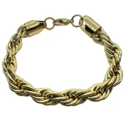 Armband Cordell Förgyllt Stål - 10 mm