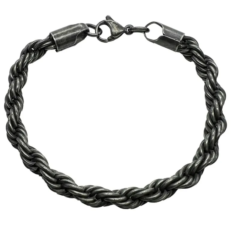 Armband Cordell Oxiderat Stål - 6 mm