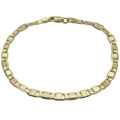 Armband Fancy Förgyllt Silver - 3,7 mm