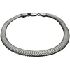 Armband Herringbone Cashmere Oxiderat Silver - 6,25 mm