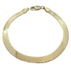 Armband Herringbone Förgyllt Silver - 5,5 mm
