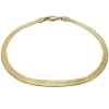 Armband Herringbone Sand Shimmer Förgyllt Silver - 3,5 mm