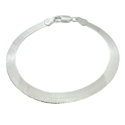 Armband Herringbone Silver - 5,5 mm