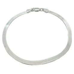 Armband Herringbone Silver - 3,5 mm