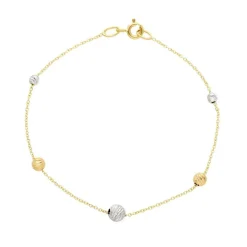 Armband 18K Vitguld/Guld