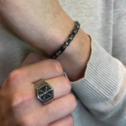 Armband Kejsar Stål - 5 mm
