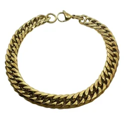 Armband Pansar Förgyllt Stål - 8 mm