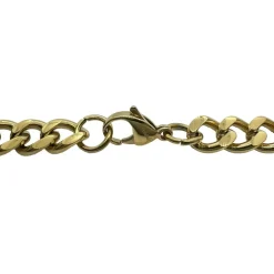 Armband Pansar Förgyllt Stål - 10 mm
