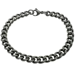 Armband Pansar Oxiderat Stål - 6,5 mm