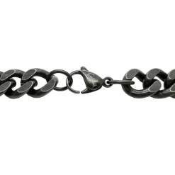 Armband Pansar Oxiderat Stål - 12 mm