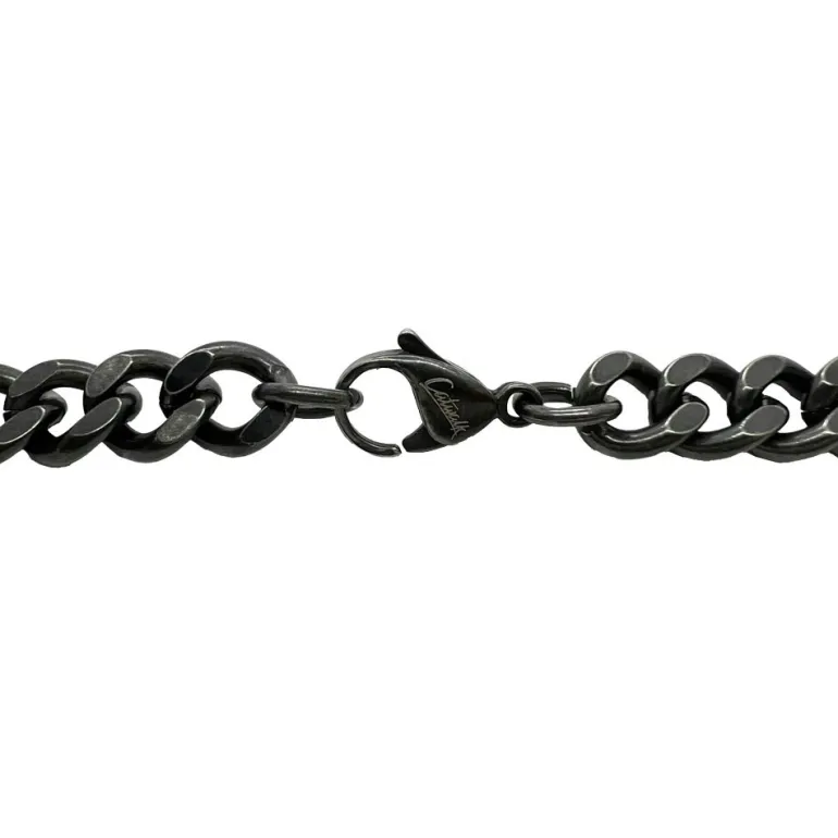 Armband Pansar Oxiderat Stål - 10 mm