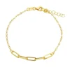 Armband Paper Clip 18K Guld
