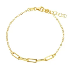 Armband Paper Clip 18K Guld