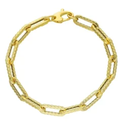 Armband Paper Clip 18K Guld