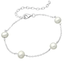 Armband Pearl Silver
