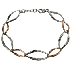 Armband Rosé / Rhutenium Silver