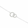 Armband Small Love Rings Silver