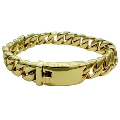 Armband Small Pansar Förgyllt Stål