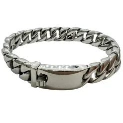 Armband Small Pansar Oxiderat Stål