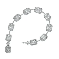Armband Sparkling Diamonds Silver