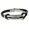 Armband Stål & Gummi