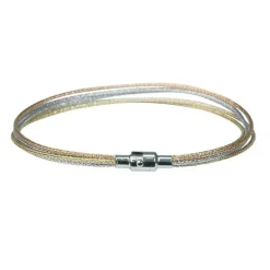 Armband Treradigt/Trefärgat Stål