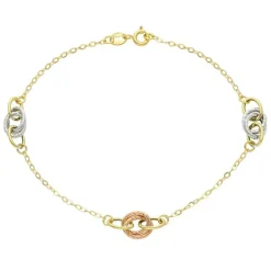 Armband Tricolore 18K Guld