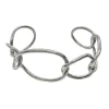 Armring Big Hoops Silver