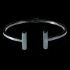 Armring Florens Black Silver