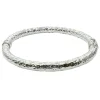 Armring Hammered Silver 6 mm