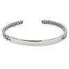 Armring ID-bricka Silver