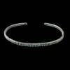 Armring Love Your Life Oxiderat Silver