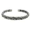 Armring Oxiderat Silver
