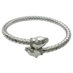 Armring Panther Rhodinerat Silver