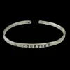 Armring Together Oxiderat Silver